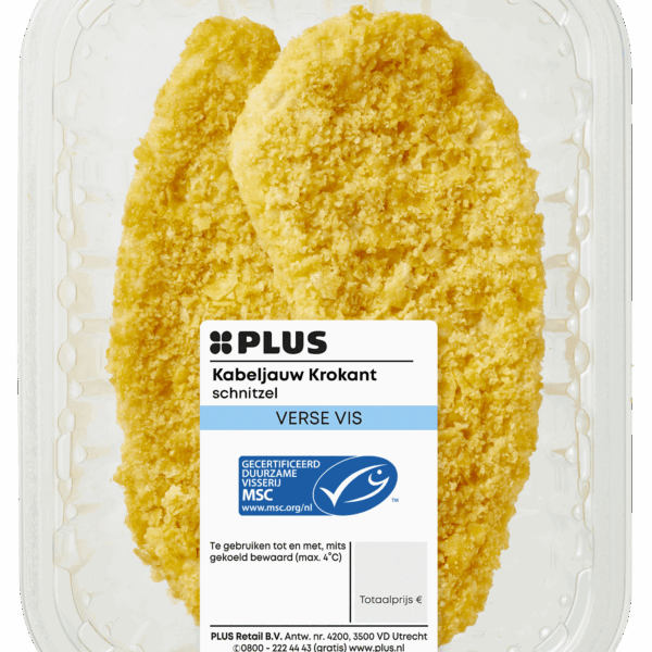 PLUS Kabeljauw Krokant Schnitzel - PLUS