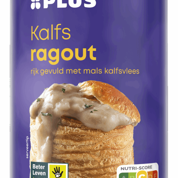 PLUS Kalfsragout BLK 1 ster - PLUS