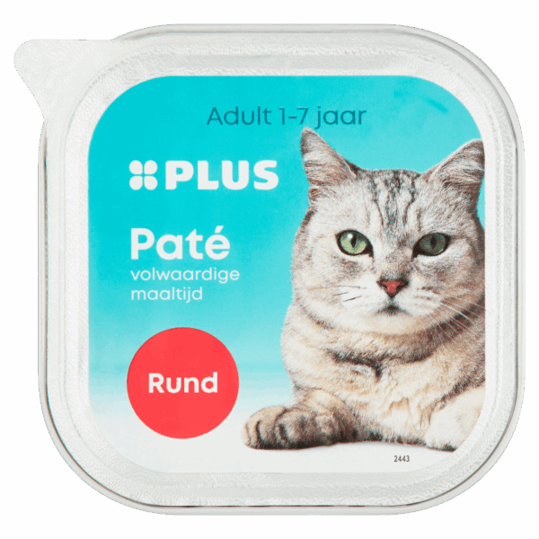 PLUS Katten paté Rund - PLUS