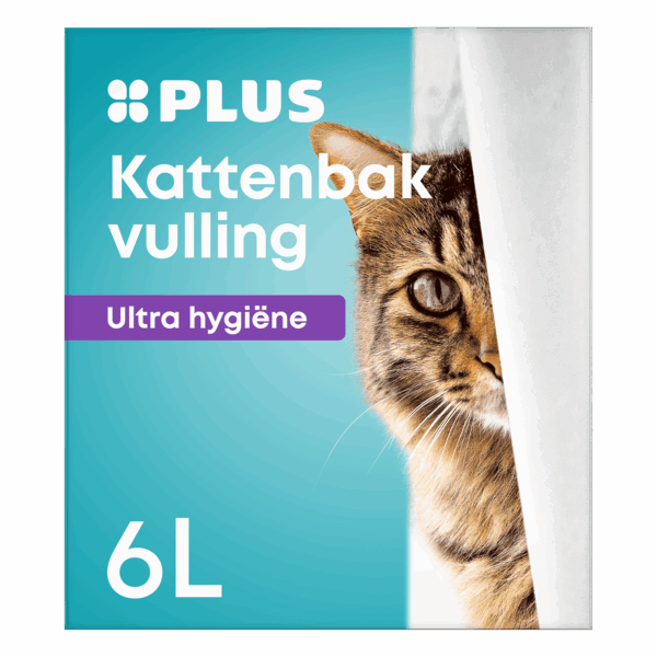 PLUS Kattenbakvulling Ultra Hygiene 6 Liter - PLUS