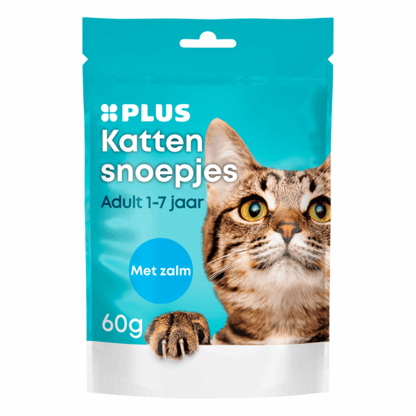 PLUS Kattensnoepjes Zalm - PLUS