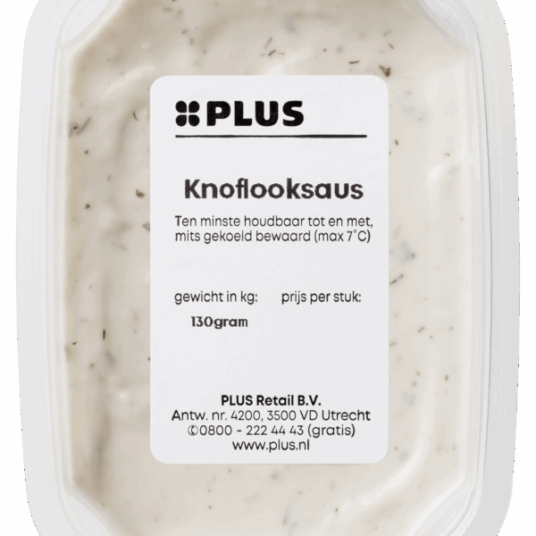 PLUS Knoflooksaus - PLUS