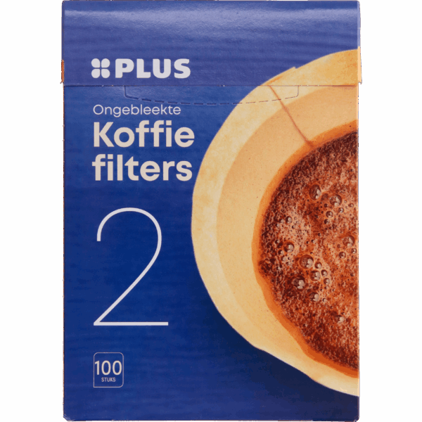 PLUS Koffiefilters nr. 2 - PLUS