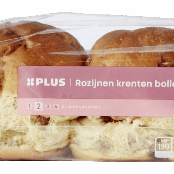 PLUS Krentenbollen - PLUS