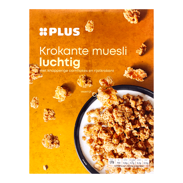PLUS Krokante Muesli Luchtig Gepofte Granen - PLUS