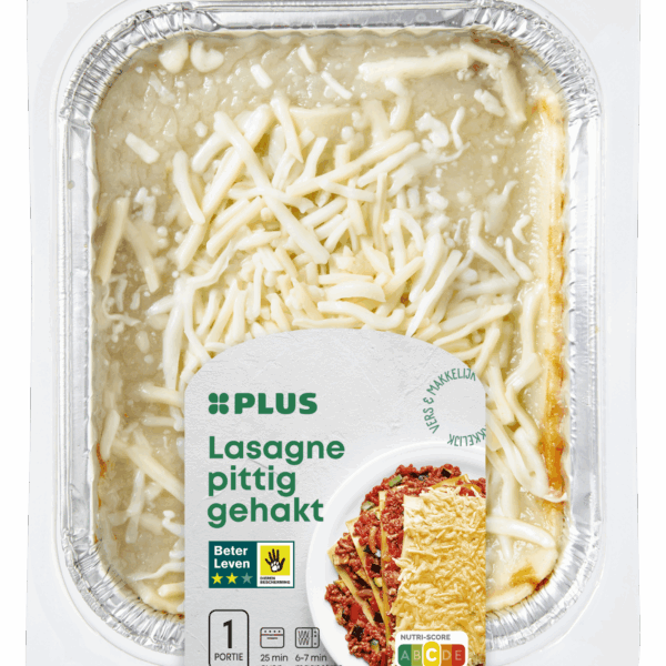 PLUS Lasagne pittig gehakt - PLUS