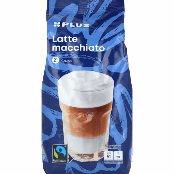 PLUS Latte macchiato Fairtrade - PLUS