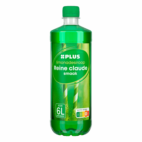 PLUS Limonadesiroop reine claude - PLUS
