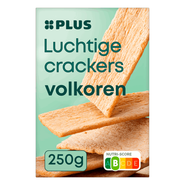PLUS Luchtige Crackers Vezelrijk - PLUS