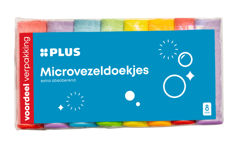 PLUS Microvezeldoek 35x35cm - PLUS