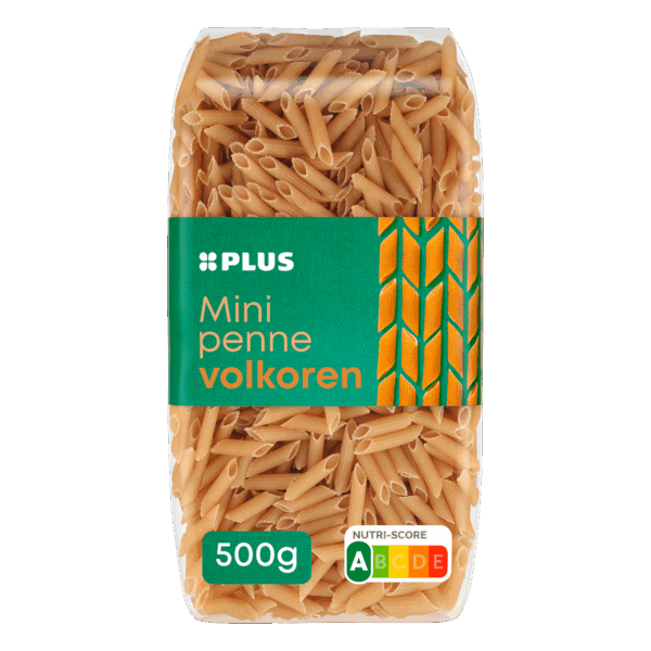 PLUS Mini penne volkoren - PLUS