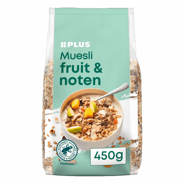 PLUS Muesli fruit & noten - PLUS