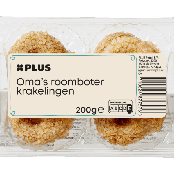 PLUS Oma's Krakelingen Roomboter - PLUS