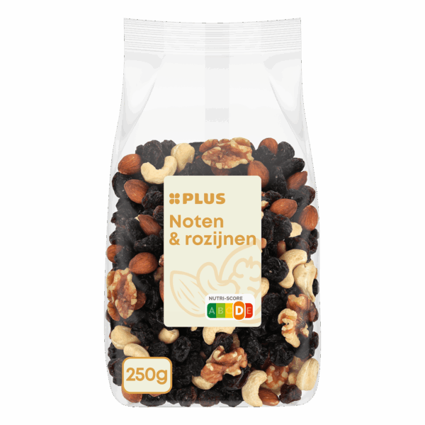 PLUS Ontbijtverrijker noten rozijnen mix - PLUS