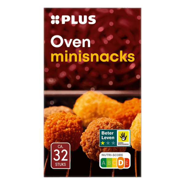 PLUS Oven minisnacks 32ST - PLUS