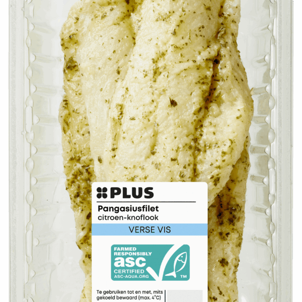 PLUS Pangasiusfilet citroen knoflook - PLUS