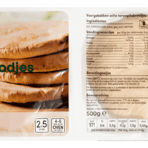 PLUS Pitabroodjes 2x5st - PLUS