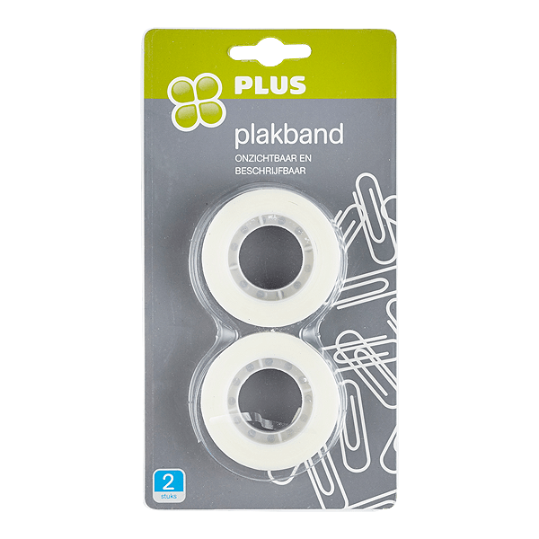 PLUS Plakband Onzichtbaar - PLUS