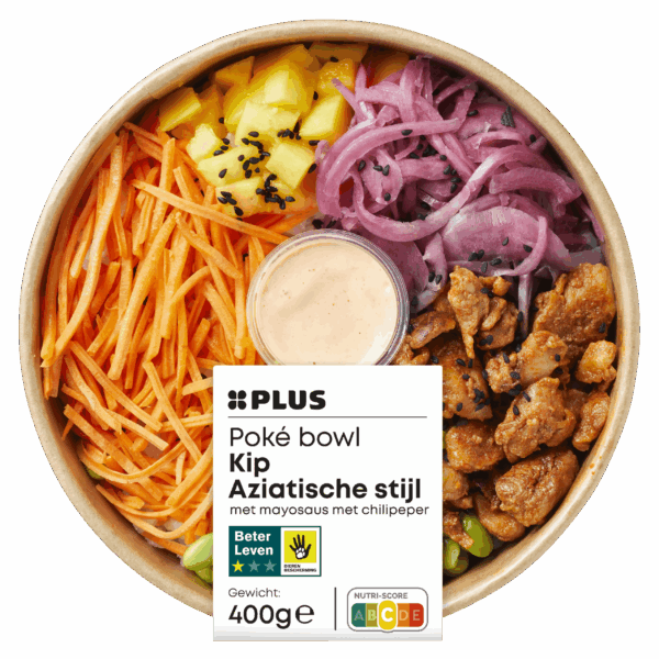 PLUS Poké bowl Aziatische kip - PLUS