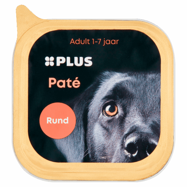 PLUS Premium Honden paté Rund - PLUS
