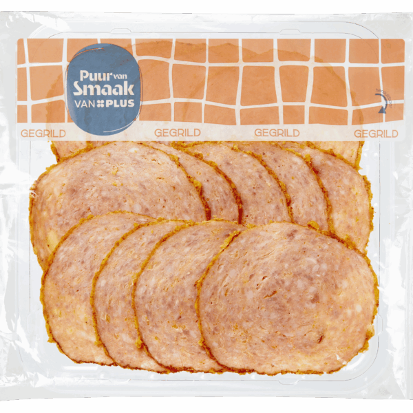 PLUS Puur van Smaak Plakjes Gehaktbal BLK - PLUS