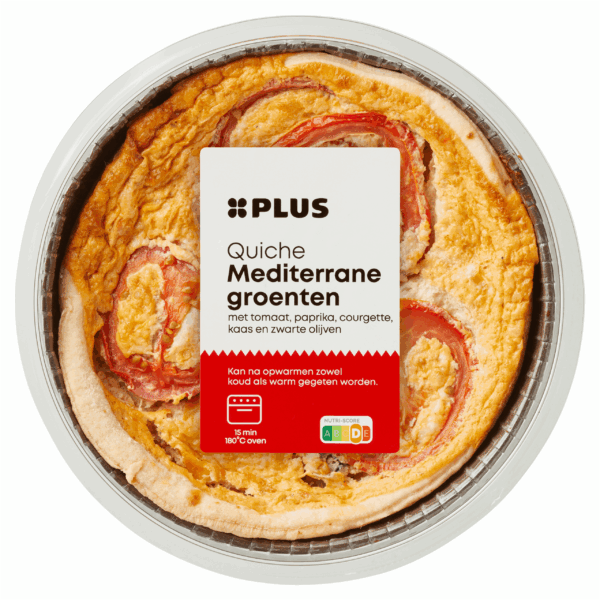 PLUS Quiche Mediterrane groenten - PLUS