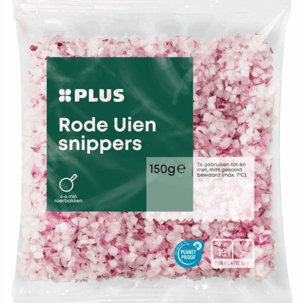PLUS Rode uien snippers - PLUS
