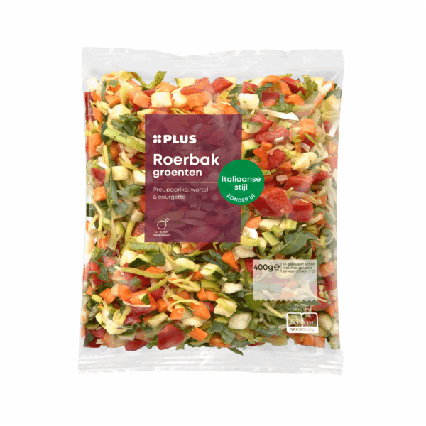 PLUS Roerbakgroenten Italiaanse zonder ui - PLUS