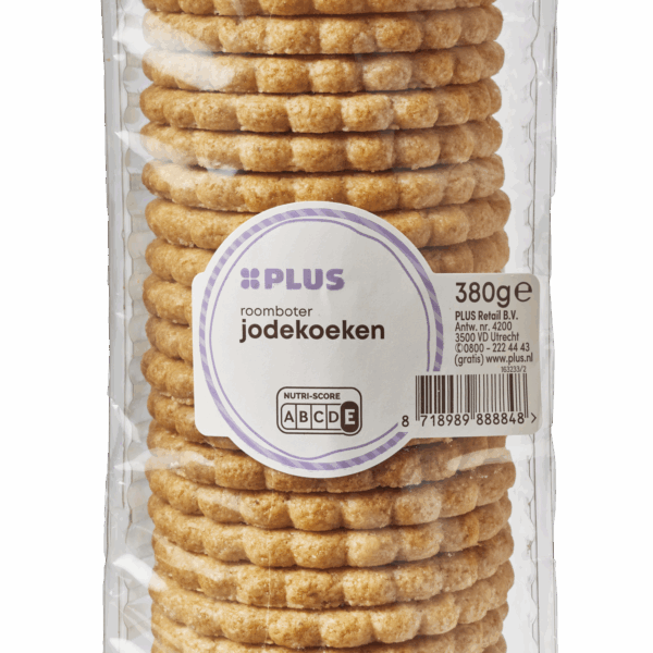 PLUS Roomboter jodekoeken - PLUS