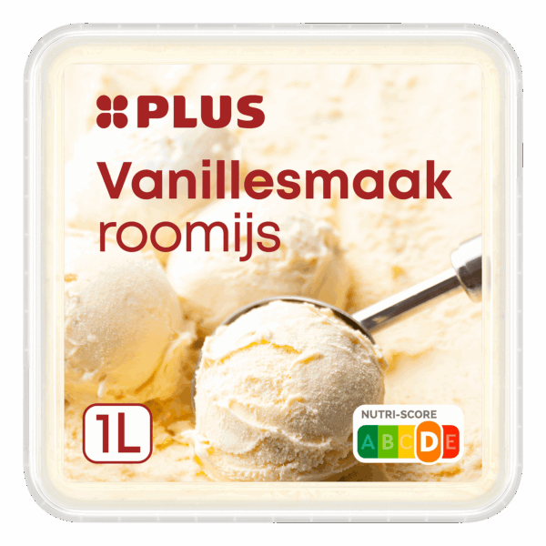 PLUS Roomijs vanille - PLUS