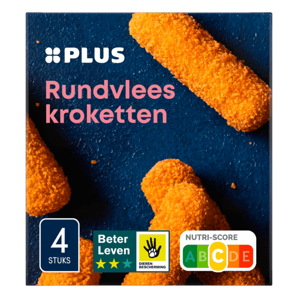 PLUS Rundvleeskroket - PLUS