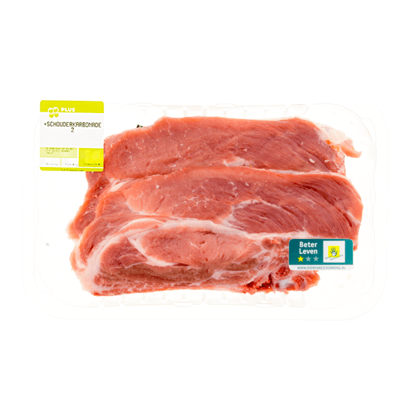PLUS Schouderkarbonade 2 stuks - PLUS