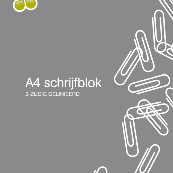 PLUS Schrijfblok A4 80 vel FSC - PLUS