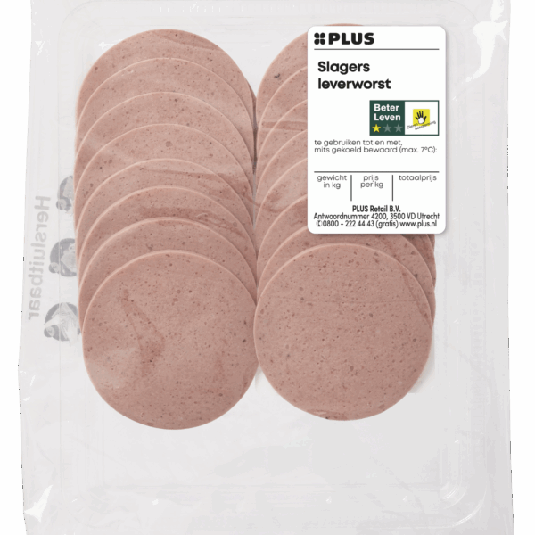 PLUS Slagersleverworst - PLUS