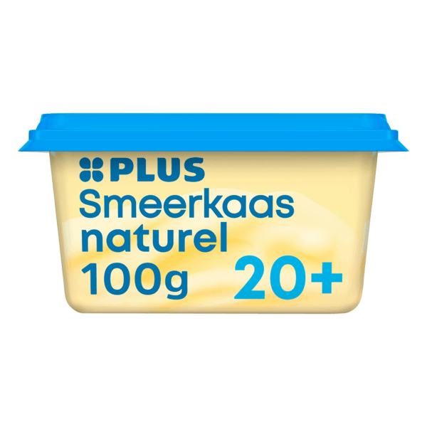 PLUS Smeerkaas naturel 20+ - PLUS