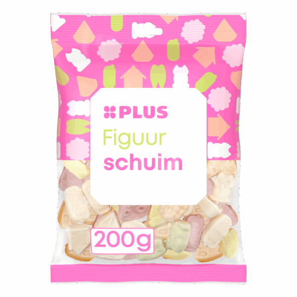 PLUS Snoep figuurschuim - PLUS