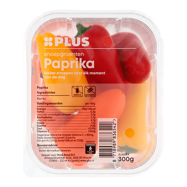 PLUS Snoeppaprika - PLUS