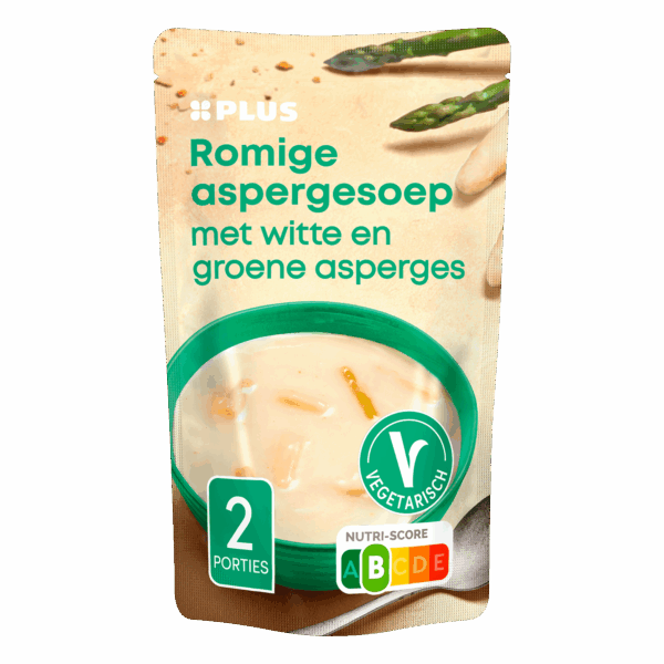 PLUS Soep in zak Aspergesoep - PLUS