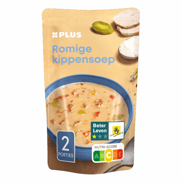 PLUS Soep in zak kippensoep - PLUS