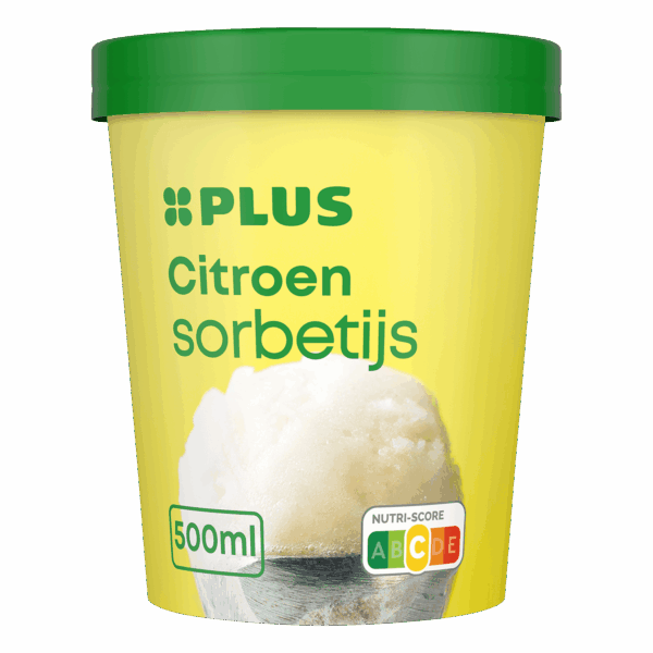 PLUS Sorbetijs Citroen - PLUS