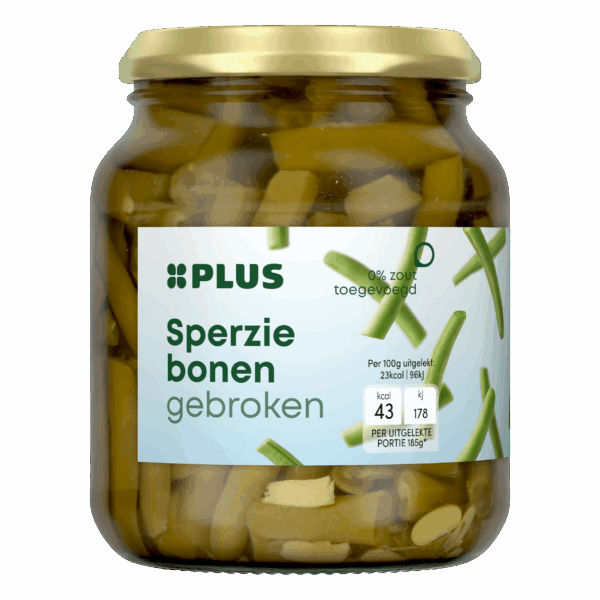 PLUS Sperziebonen gebroken - PLUS