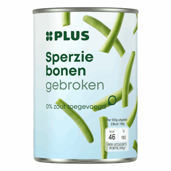 PLUS Sperziebonen gebroken - PLUS
