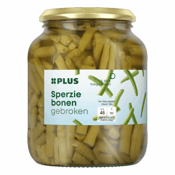 PLUS Sperziebonen gebroken - PLUS