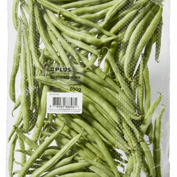 PLUS Sperziebonen (ongesneden) - PLUS