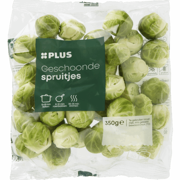 PLUS Spruitjes geschoond - PLUS