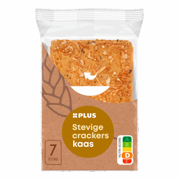 PLUS Stevige Crackers Kaas - PLUS