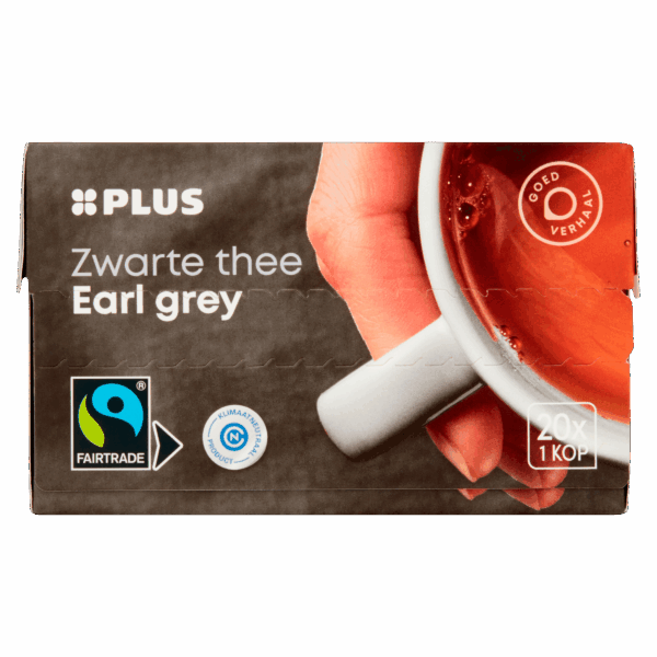 PLUS Thee Earl Grey Fairtrade - PLUS