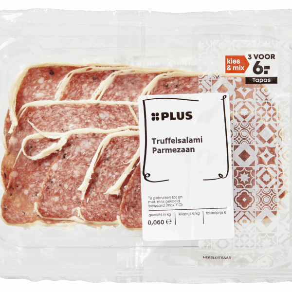 PLUS Truffelsalami met parmezaan - PLUS