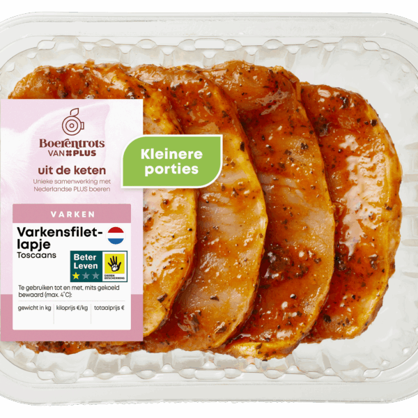 PLUS Varkensfiletlapje Toscaans a la minute - PLUS