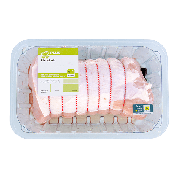 PLUS Varkensfiletrollade - PLUS
